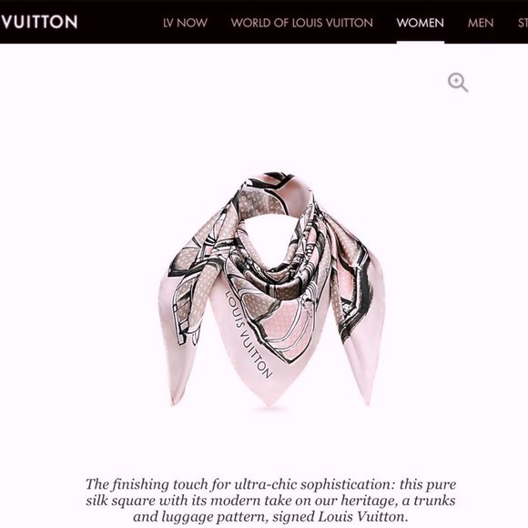 Display #1 Louis Vuitton Trunks & Luggage Silk Scarf - Picture 12 of 16